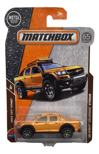 Matchbox Metal Parts 65 Anniversary 6/20 ´16 Chevy Colorado 
