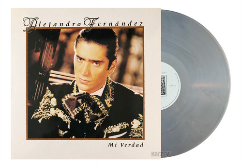 Alejandro Fernandez Mi Verdad Plata Silver Lp Vinyl