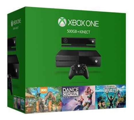 Consola Microsoft Xbox One 500gb + Kinect + 3 Juegos
