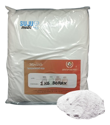 Borax Bolsa De 1 Kg