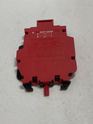 Allen Bradley 800e-x202 Contact Block 2.5a 600vdc 10a 60 Bbd
