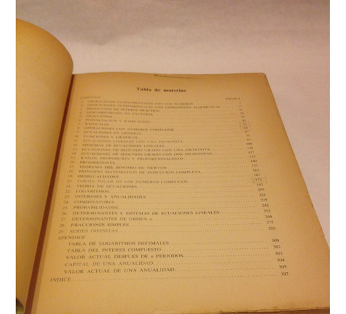 Libro Algebra Superior Schaum (Usado)