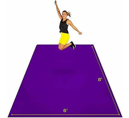 Colchonetas - Large Exercise Mat 8' X 6' X 7mm | Ultra-durab