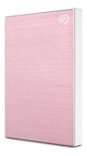 Imagen 3 de 3 de Disco duro externo Seagate OneTouch STKB2000 2TB rosa dorado
