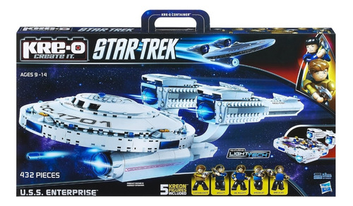 Armable Hasbro Kre-o Star Trek Uss Enterprise Nuevo 