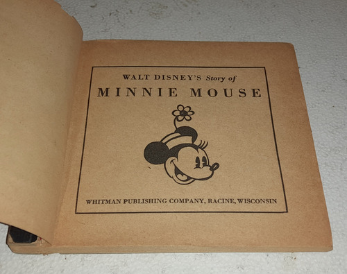 Coleccion 4 Libros Walt Disney Antiguos 1938 Mickey Donald (Usado)