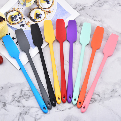 Espátula De Silicón Naranja Para Repostería Multiusos