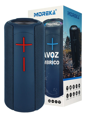 Bocina Bluetooth Led Radio Fm Waterproof M-200