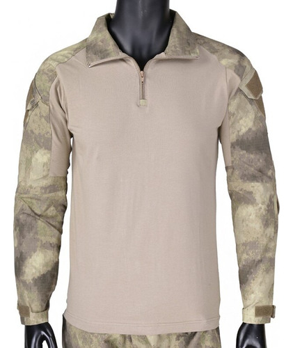 Camisa Táctica Del Ejército Militar Camo Bdu Combat, Camiset