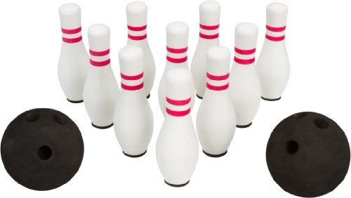 Juego De Bolos De Espuma De 12 Piezas - 10 Pines Y 2 Bolas