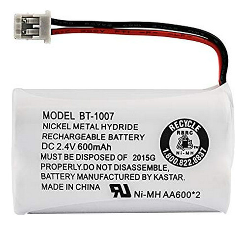 Uniden Bt1007 Bbty******* Modelo De Níquel-cadmio Recargable