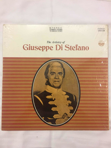 Disco Vinilo Lp The Artistry Of Giuseppe Di Stefano Stereo