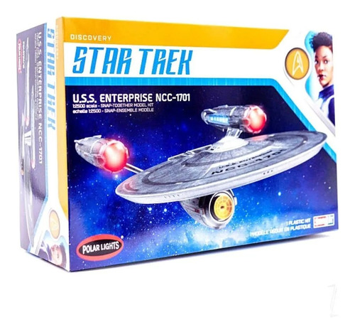 Polar Lights Star Trek Uss Enterprise Ncc-1701 1/2500 971m