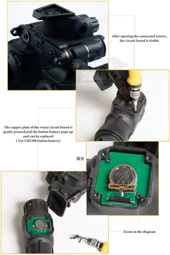 Gear Fmatal Fma Pvs 31 Modelo De Ficticio Nvg Táctico Para |