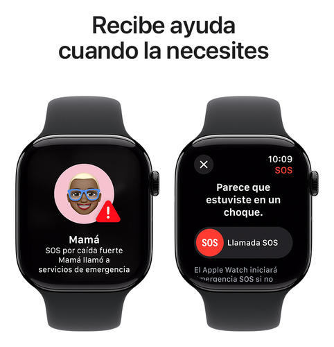 Apple Watch Series 10 46mm Jet Black Sport Band