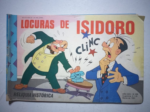 Comic. Locuras De Isidoro # 298. Marzo 1993.