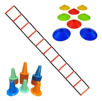 Comprar Kit De Coordinación Escalera, Conos 20 Cm Y Conos Tortuga