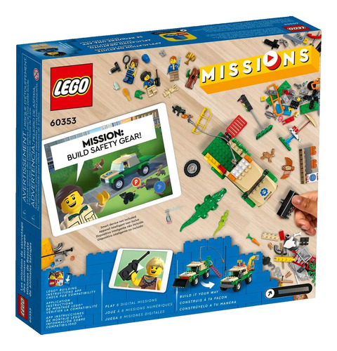 Lego City Misiones Rescate Animales Salvajes Ferrari Auto Po 246 City