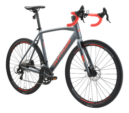 Bicicleta Ruta Altitude Nekul Disc Negra Talla 54 Color Negro