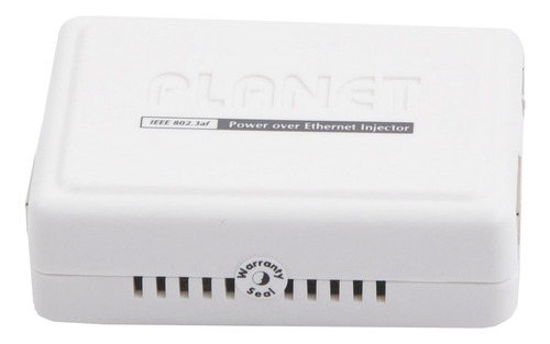 Inyector Poe 802.3af Planet De 1 Puerto Gigabit Poe-152
