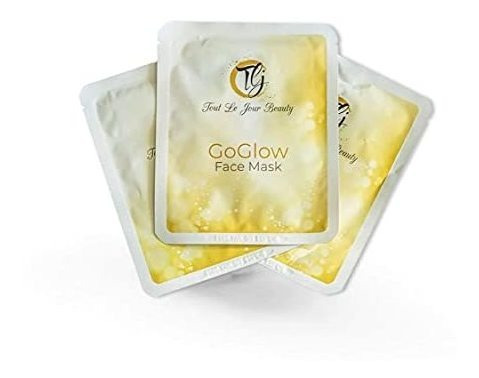 Goglow 5 Pack Of Hyaluronic Acid Face Mask, Anti Aging Face 