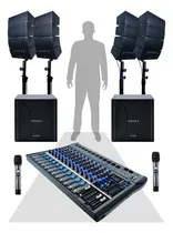 Comprar Equipo De Sonido Para Djs, Grupos Y Bandas Kit Completo
