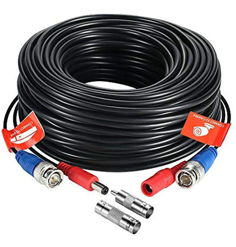 Zosi 100 Pies 30m Video Power Bnc Rca Cable Cables Para Cáma