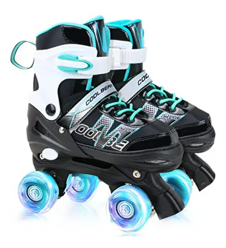Patines Ajustables Sowume Para Niñas Y Mujeres, 8 Ruedas Bri