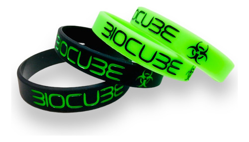 Pulseira Biocube Silicone Pack 2un
