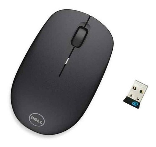 Imagen 3 de 5 de Mouse Inalámbrico Dell Wm126 Plug And Play Notebook Pc Usb