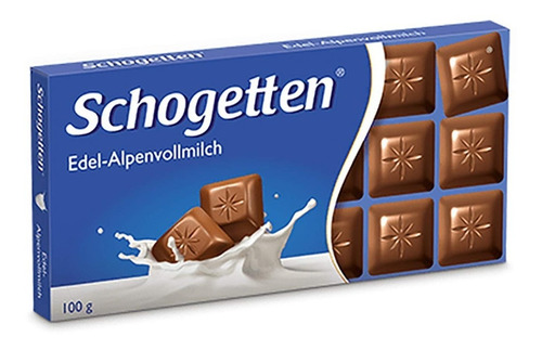 Chocolate ao Leite Schogetten Caixa 100g