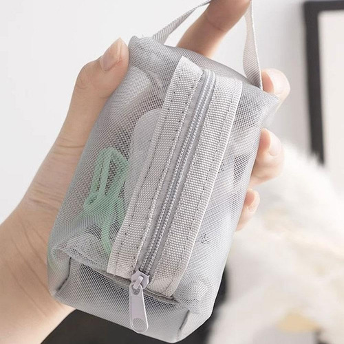 Bolsa Portátil De Almacenamiento De Cosméticos De Tres Pieza