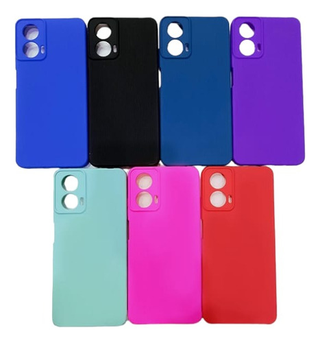 Estuche Forro Funda Goma Para Motorola Moto G24