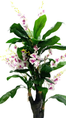 Orquídeas  Blancas Plantas Artificiales Decorativas Realista