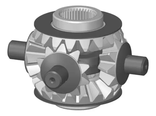 Kit Reparo Caixa Diferencial C/ Cruzeta Mb 1113 1114 Mx1422