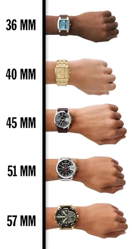 Reloj Diesel Mega Chief Para Hombre Cronógrafo Original