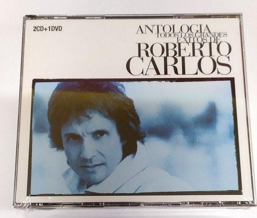 Cd Dvd Roberto Carlos Antologia Exitos 3 Discos Brasil 
