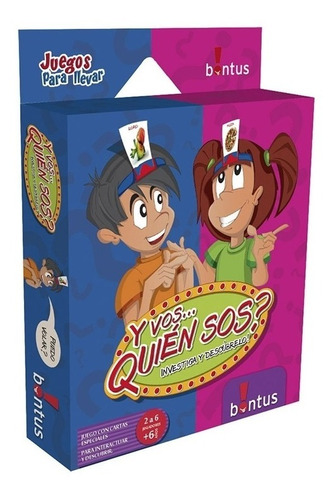 Juego De Cartas Juego De Mesa ¿y Vos Quien Sos? Bontus