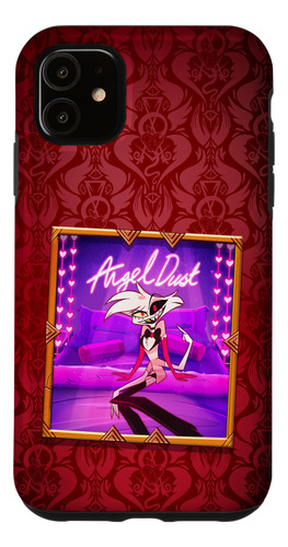 Funda Para iPhone 11 Hazbin Hotel - Angel Dust Plastico
