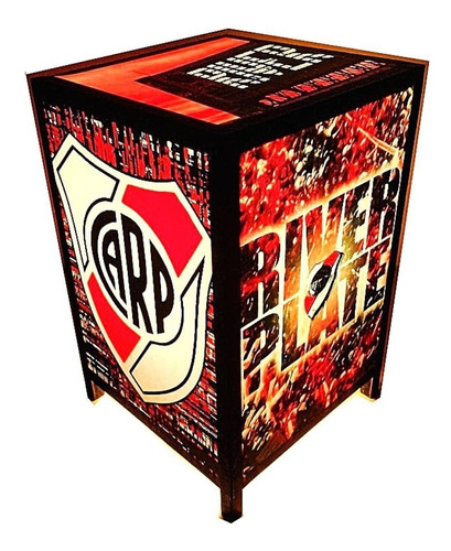 Fanal Velador Led Futbol River Plate