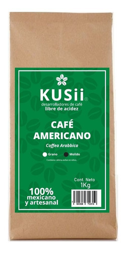 Café Gourmed Artesanal Libre De Acidez Coatepec Americano Molido