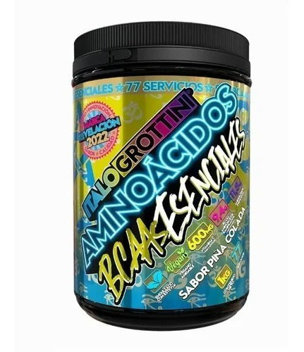 Aminoacidos Bcaa's Esenciales 1k (77 Serv) - Envío Gratis