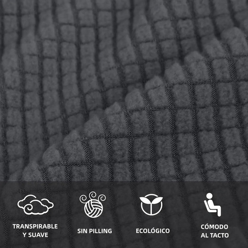 Funda Sofá Reclinable 1 Plaza Protector Cobertura Completa