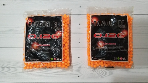Balines De Airsoft De 6mm Peso 0.12g