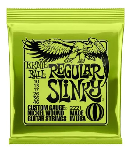 Cuerdas Ernie Ball 2221 Regular Slinky 10-46