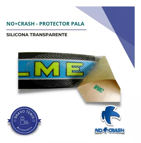 Protector Pala Padel No+Crash Silicona Transparente Talla XL