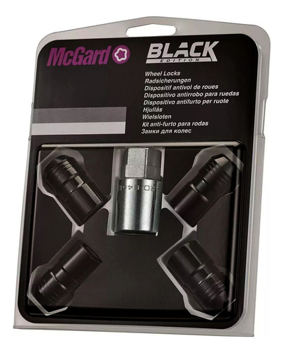 Tuercas Antirrobo Mcgard Black Negro Para Dodge Ram 1500