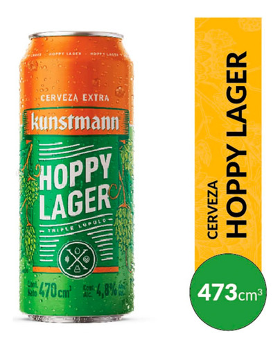 Cerveza Hoppy Lager Kunstmann 470 Ml