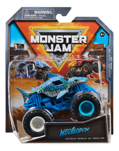 Megalodon Monster Jam - Camiones Monsteres De 1:64 Monsteres