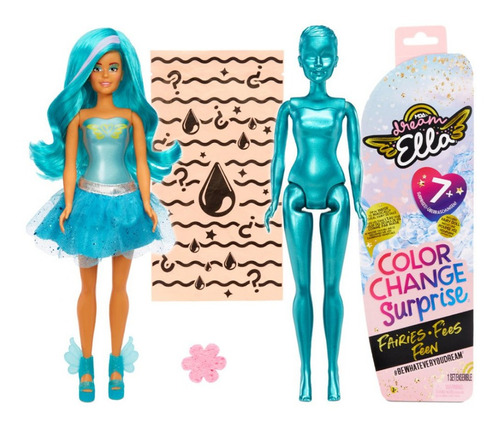 Muñeca Hada Dream Ella Fairies - Color Change Surprise